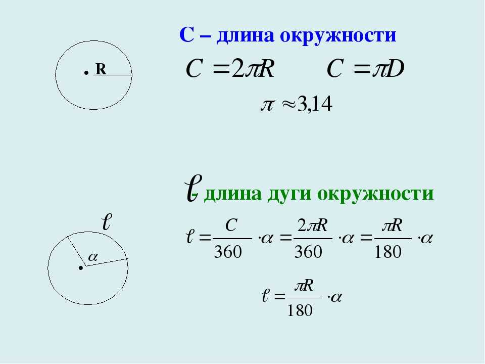 Калькулятор длины окружности