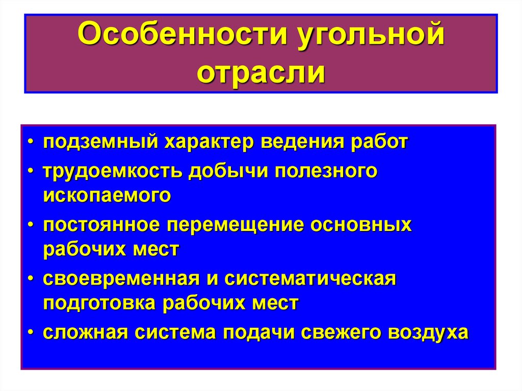 Добыча каменного угля в мире и опасности применения