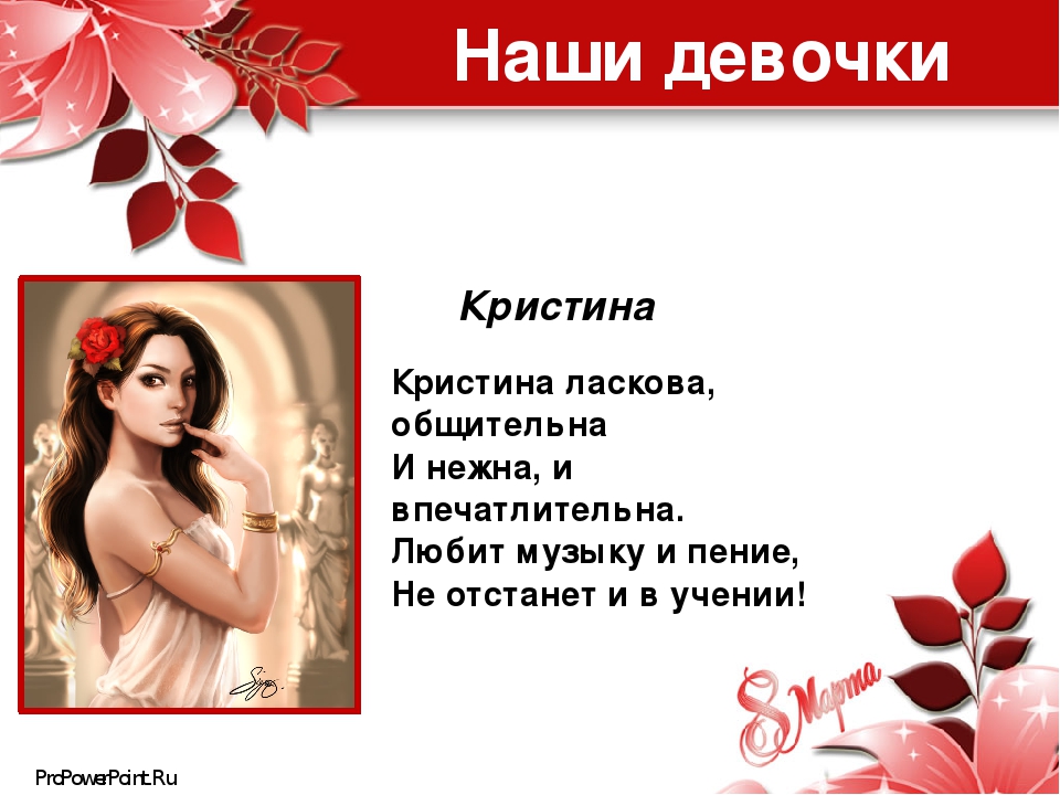 Как правильно пишется имя крестина или кристина