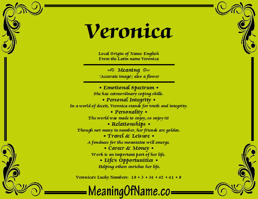 30+ popular nicknames for veronica — find nicknames