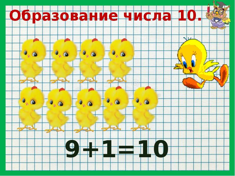 Конспект занятия по фэмп » знакомство с числом 10 » старшая группа