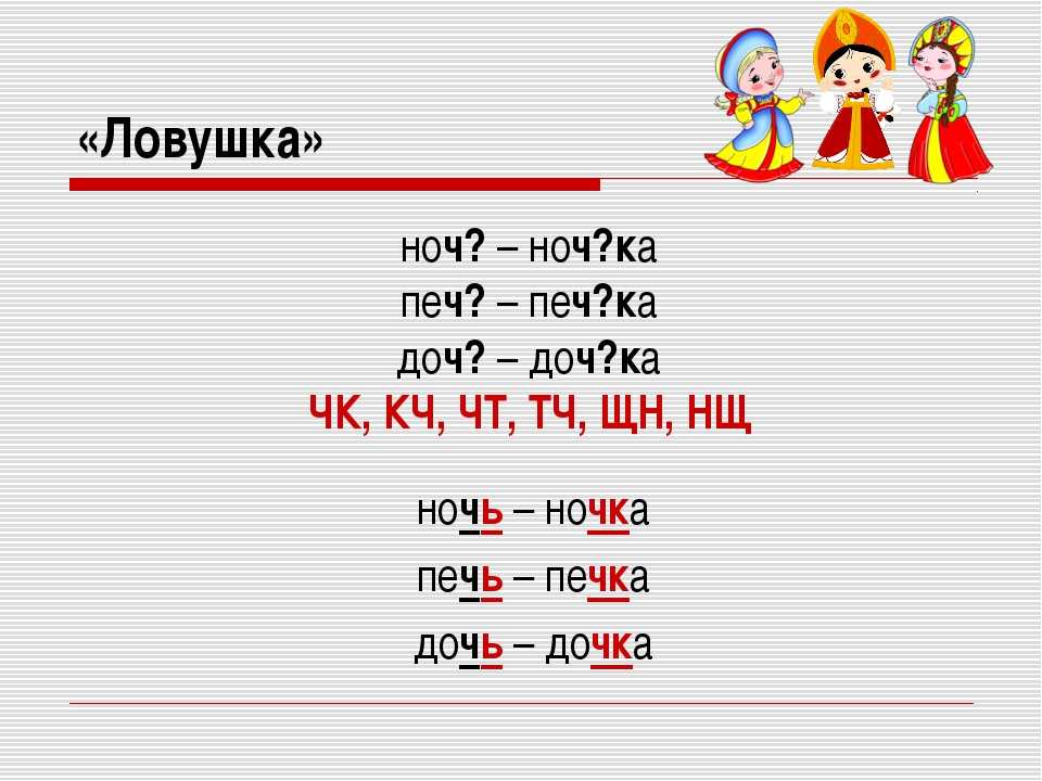 Доченька или дочинька - как правильно пишется слово