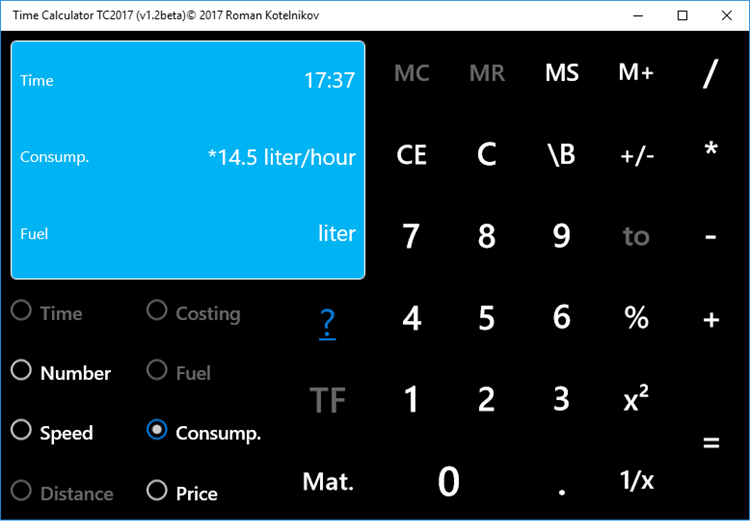 Калькулятор часов и минут — calculator.io