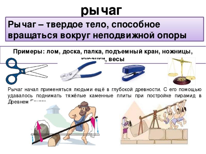 Задачи на расчет механической работы и механической мощности