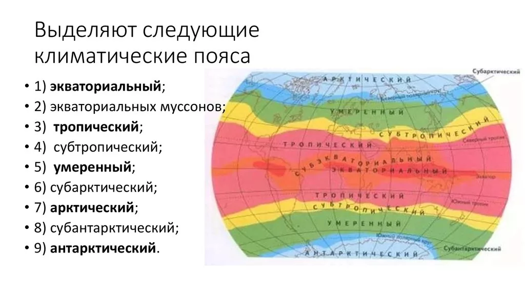 Конспект "климат, природные зоны евразии" - учительpro