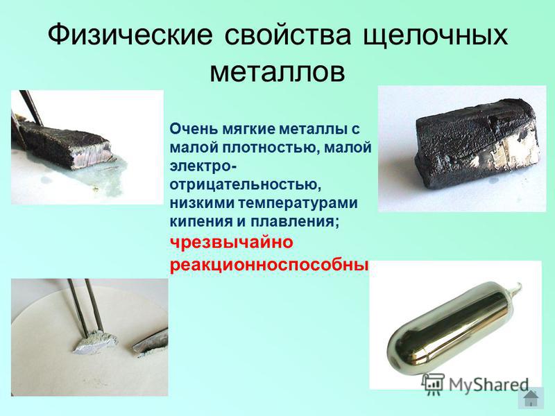 Щелочные металлы - читайте бесплатно в онлайн энциклопедии «знание.вики»
