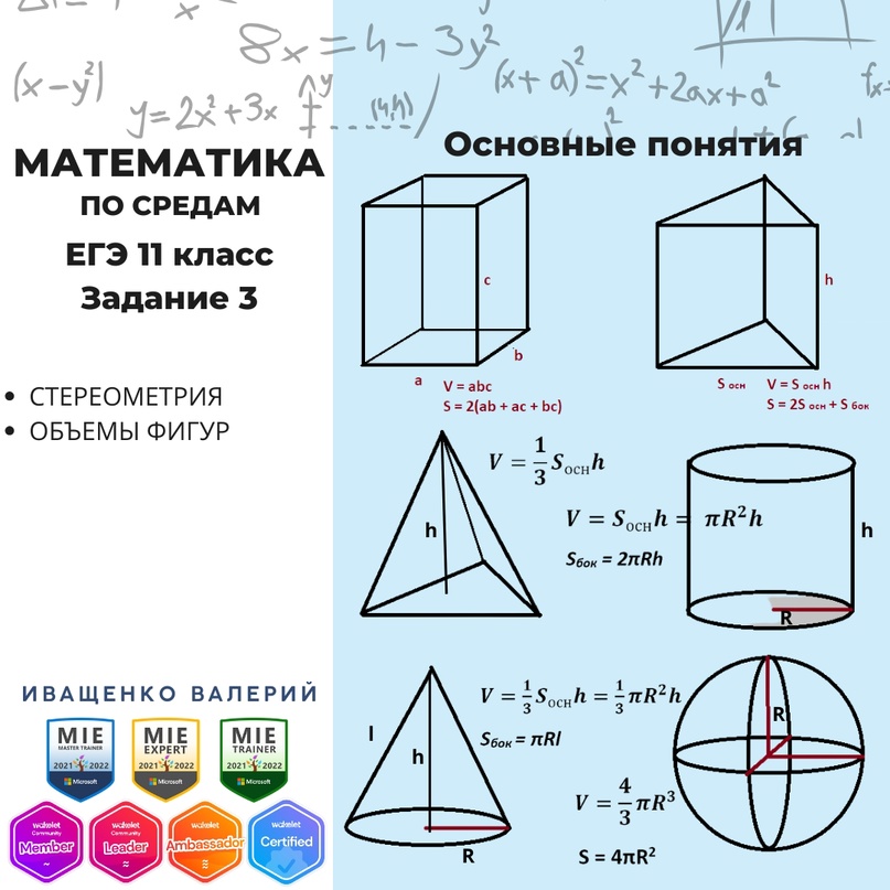 Введение в стереометрию | стереометрия | теория | решутест. продвинутый тренажёр егэ