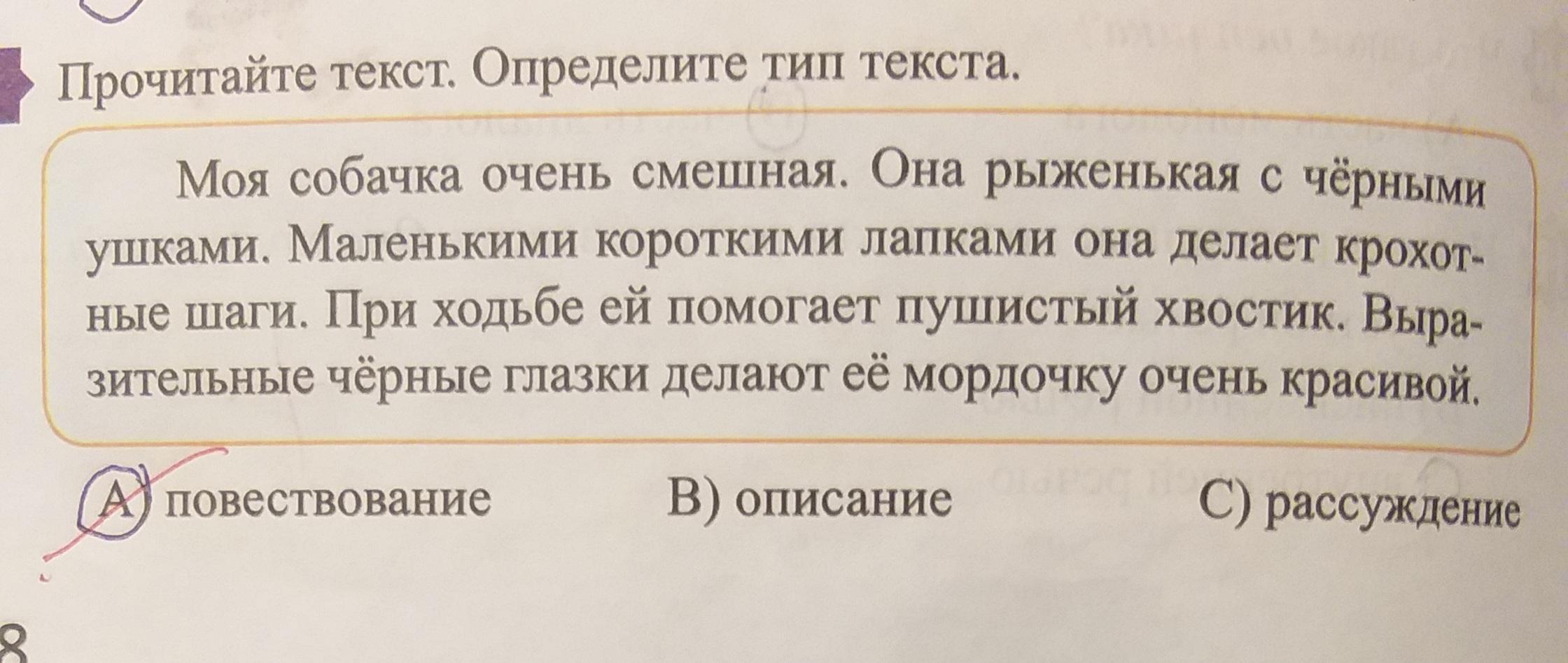 Определение темы и основной мысли текста