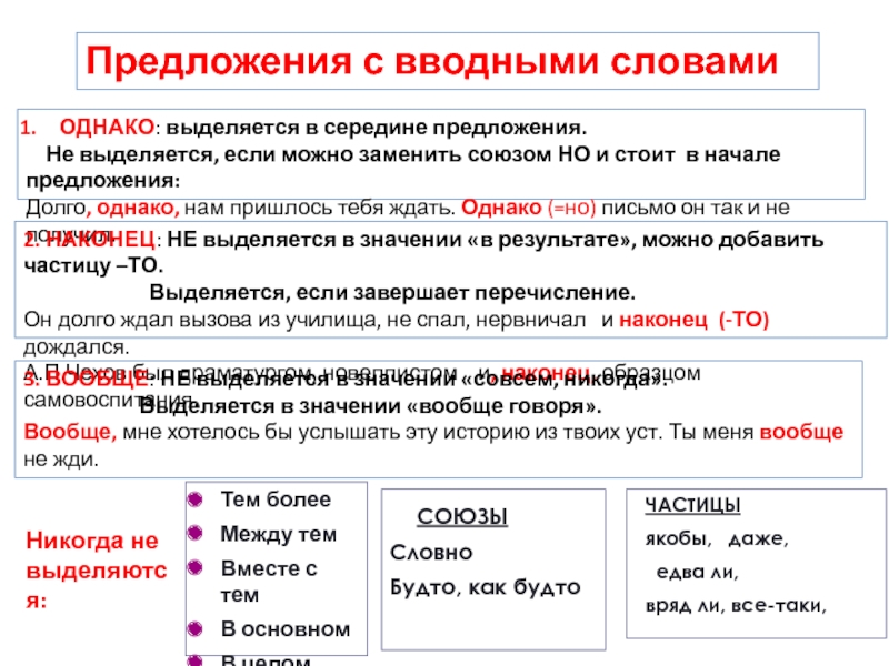 Знай русский! например – правила выделения запятыми